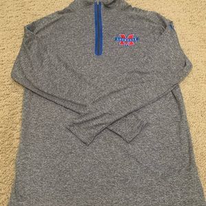 Marysville “M” Lacrosse 1/4 zip